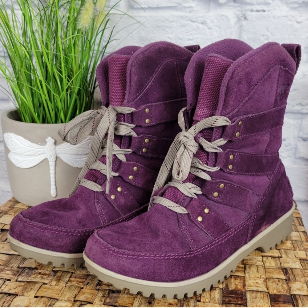 Sorel boots.